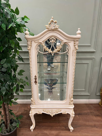 Lua Mid Size Glass Display Cabinet
